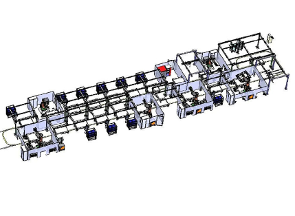锂电池pack组装线