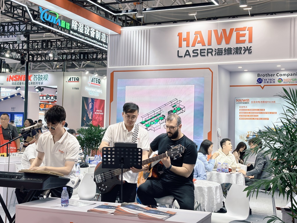 CIBF2026海维激光展会现场 CIBF2026海维激光展会现场